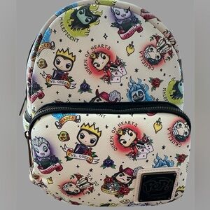 Loungefly Disney Villain Tattoo Backpack